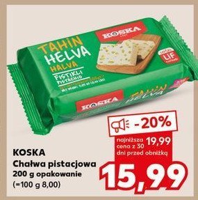 Chałwa pistacjowa Koska promocja