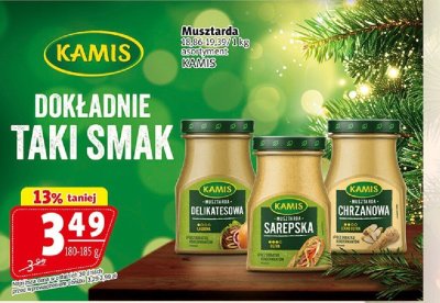 Musztarda Kamis różne rodzaje promocja w Prim Market