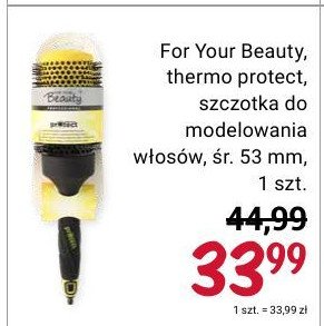 Szczotka do modelowania protect śr. 53 mm For your beauty promocja