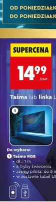 Taśma LED - Taśma RGB promocja w Biedronka