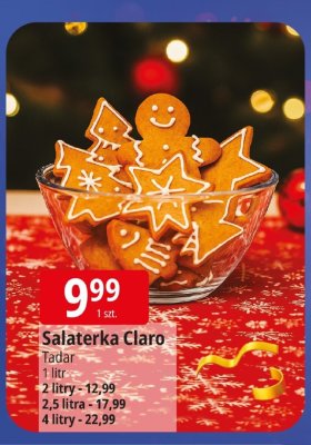 Salaterka Claro Tadar promocja w Leclerc