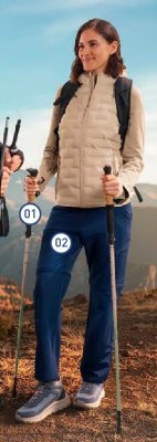 Spodnie z odpinanymi nogawkami damskie/męskie  promocja w Aldi