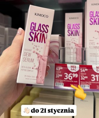 Serum do twarzy Kimoco Glass Skin Radiant Dew Serum promocja w Rossmann
