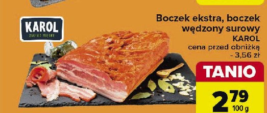 Boczek ekstra Karol promocja