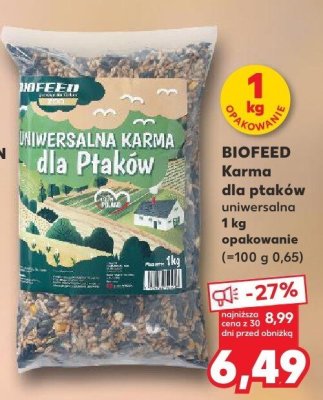 Karma dla ptaków uniwersalna promocja w Kaufland