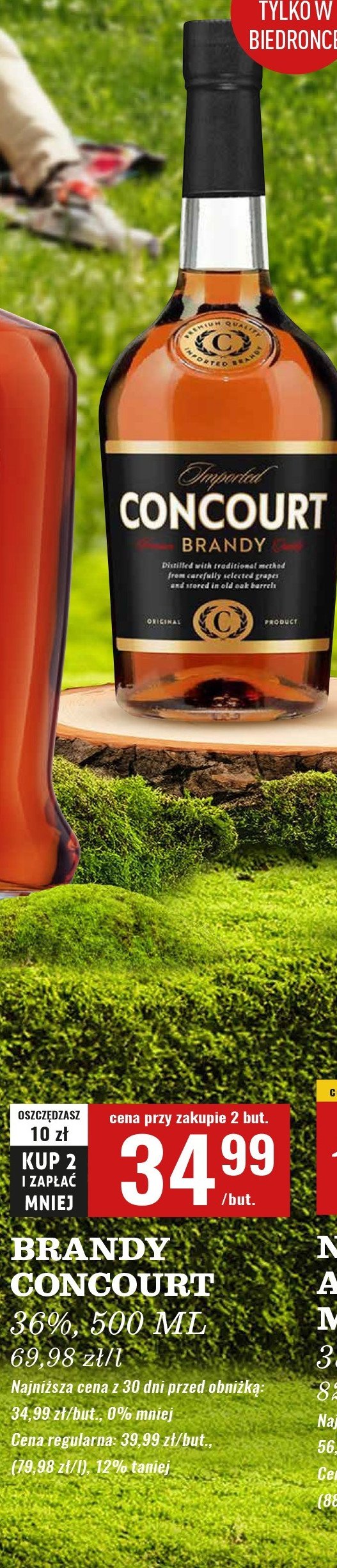 Brandy promocja w Biedronka