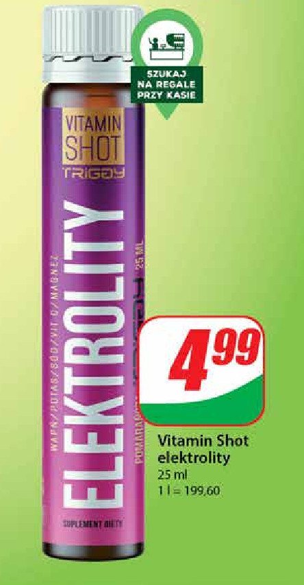Shot elektrolity VITAMIN SHOT promocja