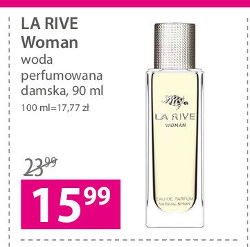 Woda perfumowana La rive woman promocje