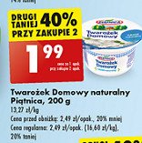 Twarożek naturalny Piątnica twarożek domowy promocja