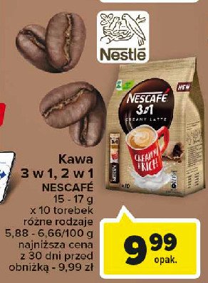 Kawa Nescafe 3in1 classic promocja