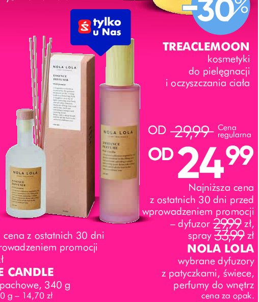 Spray zapachowy wild jasmine Nola lola promocja w Super-Pharm