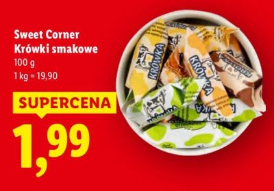 Cukierki Krówki smakowe promocja w Lidl