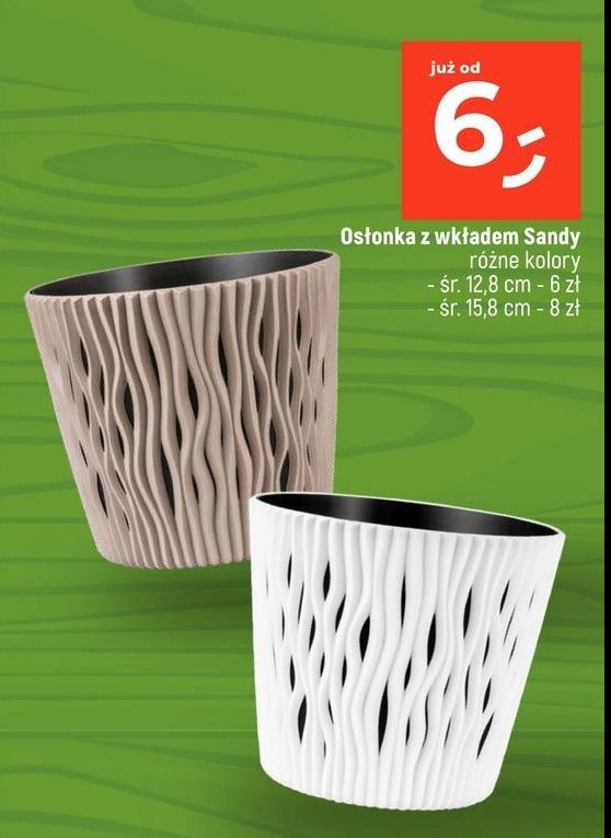 Osłonka z wkładem sandy 12.8 cm promocja w Dealz