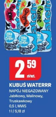 Napój niegazowany Kubuś Waterrr truskawkowy promocja w Chorten