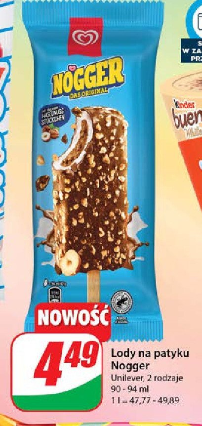 L贸d Algida nogger promocja
