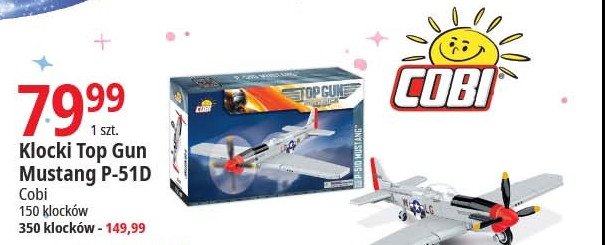 Klocki samolot mustang p-51d Cobi promocja