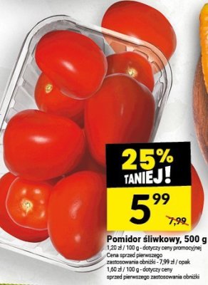 Pomidor śliwkowy promocja w Twój Market
