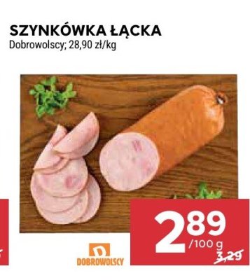 Szynkówka łącka promocja w Stokrotka