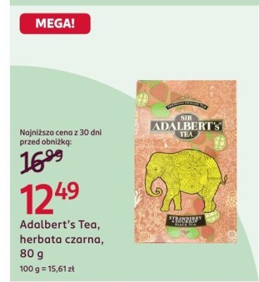 Herbata promocja w Rossmann