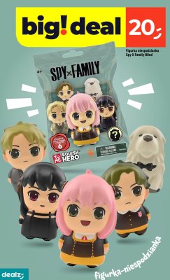 Figurka niespodzianka Spy X Family Blind promocja w Dealz