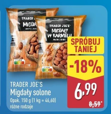 Migdały solone  promocja w Aldi