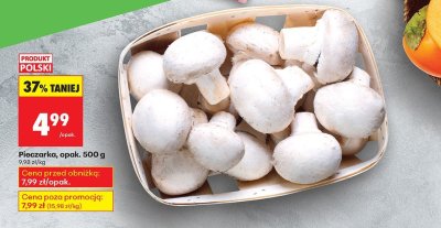 Pieczarka opak. 500 g promocja w Biedronka