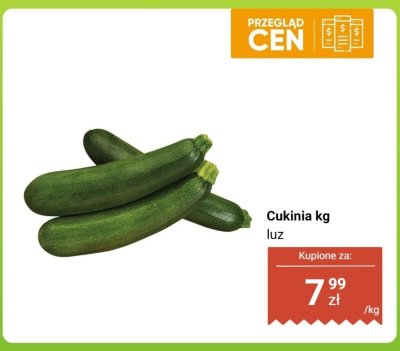 Cukinia luz Biedronka promocja w Biedronka