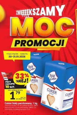 Cukier biały paczkowany Polski Cukier, 1 kg promocja w Twój Market