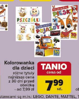 Kolorowanka pojazdy promocja