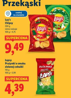 Chipsy Lay's promocja w Lidl