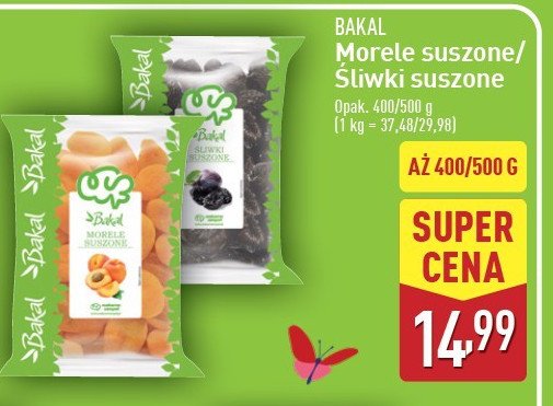 Śliwki suszone Bakal promocja