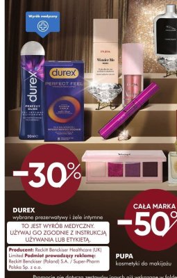 Kosmetyki do makijażu Pupa promocja w Super-Pharm