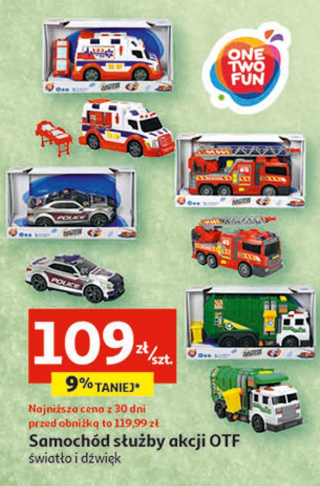 Karetka pogotowia One two fun promocja