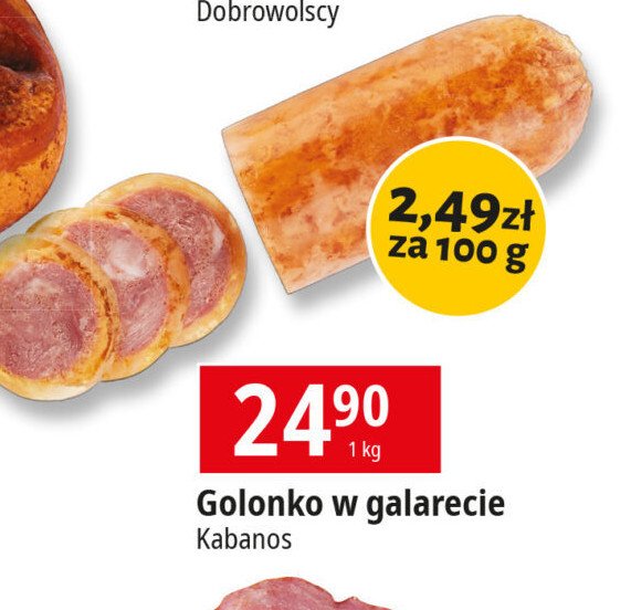 Golonko drobiowe w galarecie Kabanos promocja