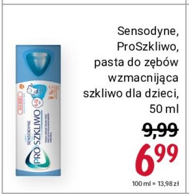 Pasta do zębów 6-12 lat Sensodyne pro szkliwo dla dzieci promocja