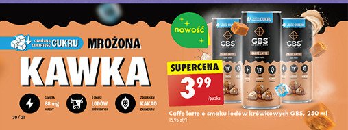 Kawa caffe latte Gbs promocja