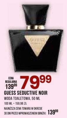 Perfumy Guess Seductive Noir promocja w Drogerie Natura