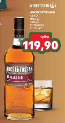 Whisky AUCHENTOSHAN 12 YO 40% 0,7 l promocja w Kaufland