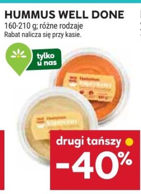 Hummus Well Done promocja w Stokrotka
