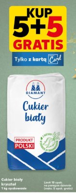 Cukier biały kryształ Diamant 1kg promocja w Kaufland