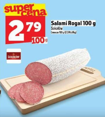 Salami Rogal Sokołów promocja w TOPAZ