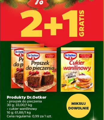 Proszek do pieczenia Dr.Oetker promocja w Netto