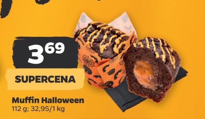 Muffin halloween promocja