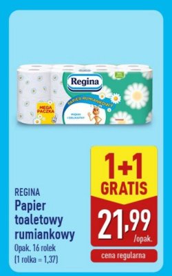 Papier toaletowy rumiankowy 16 szt. promocja w Aldi