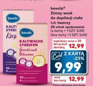 Wosk do depilacji twarzy Bevola promocja