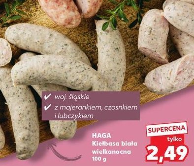 Kie艂basa bia艂a Haga promocja