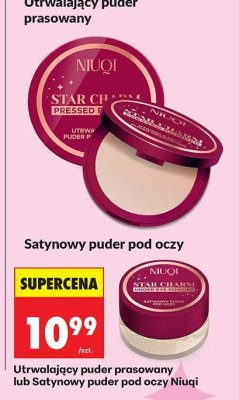 Satynowy puder pod oczy Niuqi Star Charm promocja w Biedronka
