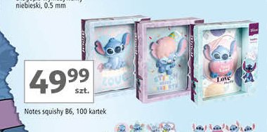 Notes b6 100 kartek stitch promocja w Auchan