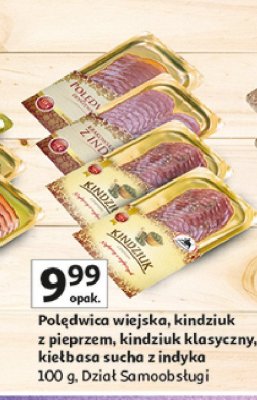 Kiełbasa sucha z indyka Zmb białystok promocja