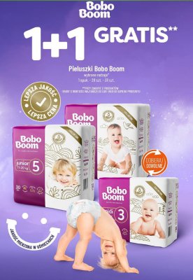 Pieluchy 1+1 GRATIS promocja w POLOmarket
